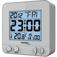 Technoline WT 235 alarm clock Digital alarm clock Silver