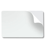 Zebra 104524-106 visitekaartje Polyvinyl chloride (PVC) Wit 500 stuk(s)