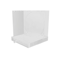 MediaRange BOX23-T optical disc case Jewel case 1 discs Transparent