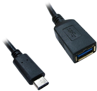 Target USB3C-951 USB cable 0.15 m USB 3.2 Gen 1 (3.1 Gen 1) USB C USB A Black