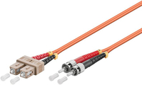 Microconnect FIB122025-2 InfiniBand/fibre optic cable 25 M ST SC OM2 Narancssárga