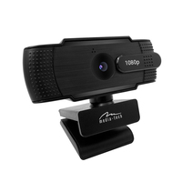 Media-Tech Look V Privacy kamera internetowa 2 MP 1920 x 1080 px USB 2.0 Czarny