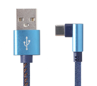 Gembird CC-USB2J-AMCML-1M-BL USB cable USB 2.0 USB C USB A Blue