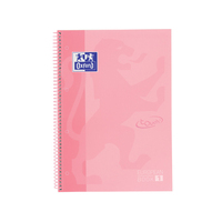 Oxford 400117272 Notizbuch A4+ 80 Blätter Pink