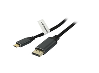 Synergy 21 S215442V3 video cable adapter 1.8 m USB Type-C DisplayPort Black
