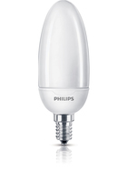 Philips Softone Świetlówka energooszcz. w kształcie świeczki — 12 W (52 W), E14