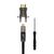 AISENS Cable Hdmi V2.1 AOC Desmontable Ultra Alta Velocidad / Hec 8K@60Hz 4K@120Hz 4:4:4 48Gbps, A/M-D/A/M, Negro, 15M