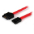 StarTech.com 0.3m SATA kabel SATA 0,3 m SATA 7-pin Czarny, Czerwony