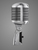 Shure 55SH Grey Studio microphone