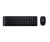 Logitech Wireless Combo MK220 Tastatur Maus enthalten USB Französisch Schwarz