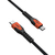Urban Armor Gear Kevlar USB-kabel 1,5 m USB 2.0 USB C Zwart, Oranje