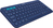 Logitech K380 Multi-Device Tastatur Bluetooth QWERTY Englisch Blau