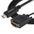 StarTech.com 3.3 ft. (1 m) USB-C to DVI Cable - 1920 x 1200 - Black