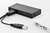 Digitus DB-300140-003-S USB kábel 0,3 M USB 3.2 Gen 1 (3.1 Gen 1) 2 x USB A USB A Fekete