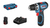 Bosch GSR 12V-15 FC Flex Professional Kulcsnélküli 1300 RPM Fekete, Kék 600 g