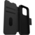 OtterBox Strada Series Folio MagSafe pour iPhone 15 Pro, Shadow (Black)