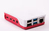 Raspberry Pi 1876751 accessorio per scheda di sviluppo Custodia Rosso, Bianco