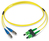 Dätwyler Cables 425720 Glasfaserkabel 10 m FC SCD OS2 Gelb