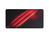 GENESIS Carbon 500 Maxi Flash G2 Gaming-Mauspad Schwarz, Rot