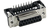 Harting 09 66 212 7601 kabel-connector D-Sub 15-pin F Zwart, Metallic