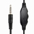 Gembird MHS-03-BKWT headphones/headset Wired Head-band Gaming Black