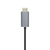 AISENS A109-0395 video kabel adapter 1,8 m DisplayPort USB Type-C Aluminium, Zwart