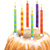 Susy Card 11348448 vela y bengala para tartas Multicolor 12 pieza(s)
