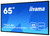 iiyama LH6552UHS-B1 Signage-Display Digital Signage Flachbildschirm 163,8 cm (64.5") IPS 500 cd/m² 4K Ultra HD Schwarz Eingebauter Prozessor Android 8.0 24/7