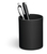 Durable ECO pojemnik na długopisy Tworzywo sztuczne pochodzące z recyklingu Czarny
