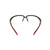 3M S2001SGAF-RED occhialini e occhiali di sicurezza Plastica Grigio, Rosso