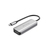 HYPER HD41-GL notebook dock/port replicator USB 2.0 Type-C Black, Grey