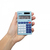 MAUL M 8 calculatrice Poche Calculatrice à écran Bleu, Blanc