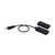 Tripp Lite B203-101-POC Juego Extensor de 1 Puerto USB sobre Cat5 y Cat6 con PoC - USB 2.0, hasta 50 m [164 pies], Negro