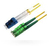 Microconnect FIB472010 InfiniBand/fibre optic cable 10 m LC E-2000 (LSH) OS1/OS2 Geel