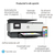 HP OfficeJet HP 8012e All-in-One-printer, Kleur, Printer voor Home, Printen, kopiëren, scannen, HP+; Geschikt voor HP Instant Ink; Automatische documentinvoer; Dubbelzijdig afdr...