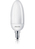 Philips Softone Świetlówka energooszcz. w kształcie świeczki — 12 W (52 W), E14