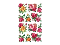 Aufkleber bsb Deco Sticker rote und gelbe Rosen