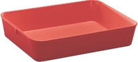 WACA Auslageschale aus Melamin, Farbe: rot