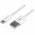 StarTech.com USB-Kabel, USBA / Lightning, 1m USB 2.0 Weiß