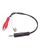 StarTech.com 6in Stereo Audio Cable 3.5mm Male to 2x RCA Female Audiokabel x 2 W bis stereo mini jack M 15,24 cm Schwarz