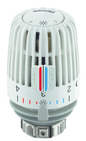 HEIMEIER Thermostatkopf K, mit Fühler , mit Diebstahlsicherung weiss