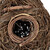 Relaxdays Vogelnest Tropfenform, Kleintierzubehör Käfig, Nisthilfe Wild- & Ziervögel, H x B x T: 30 x 16 x 16 cm, natur