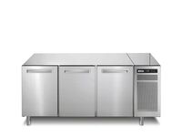 cookmax Tiefkühltisch 252 l GN 1/1 3 Türen