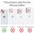 NALIA Klares Hybrid Case mit Kette für iPhone 13 Mini, Transparent Anti-Gelb Robust Verstärkte Ecken Hardcase & Silikon Rahmen, Stoßfeste Schutzhülle & Handy-Schnur Schwarz