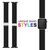 NALIA Tessuto Intrecciato Cinturino Smart Watch compatible con Apple Watch Bracciale Ultra/SE Series 8/7/6/5/4/3/2/1, 42mm 44mm 45mm 49mm, per iWatch Orologio Donna Uomo Nero