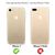 NALIA Full Body Case compatible with iPhone 7, Protective Front and Back Phone Cover with Tempered Glass Screen Protector, Slim Shockproof Smartphone Bumper Ultra-Thin Rose Gold