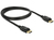 Kabel Displayport 1.2 Stecker an Displayport Stecker 4K 1m, Delock® [83805]