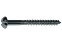 Holzschraube, Schlitz, Ø 3.5 mm, 30 mm, Stahl, verzinkt, DIN 96