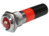 LED-Signalleuchte, 230 V (AC), rot, 20 mcd, Einbau-Ø 14 mm, LED Anzahl: 1