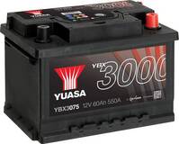 Yuasa SMF YBX3075 Autó akku 60 Ah T1 Cella kiosztás 0